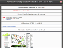 Tablet Screenshot of cdte-oise.fr